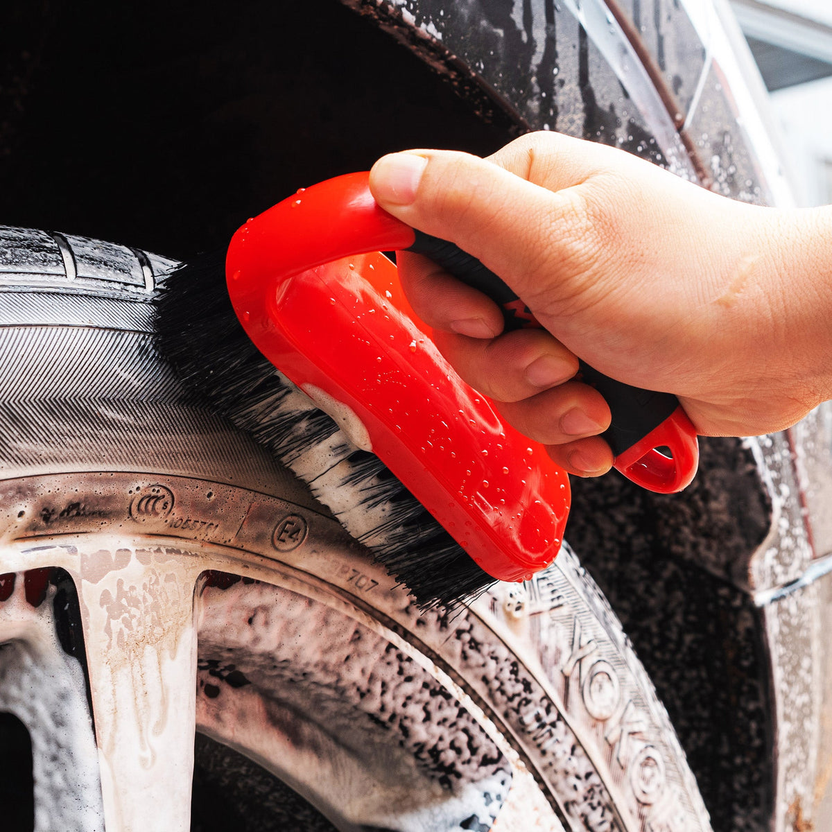 Maxshine Tire and Carpet Scrub Brush Heavy Duty MaxshineStore