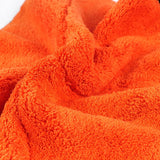 Maxshine Ultra Plush Drying Towel 1000gsm 40x40cm Orange/Black Seam-MicroFibre-Maxshine-Detailing Shed