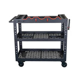 Maxshine NEW Premium Steel Detailing Rolling Trolley II-Detailing Cart-Maxshine-Black-Detailing Shed