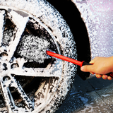 Maxshine Premium Flat Microfiber Wheel Brush with Replaceable Cover (Large)
