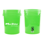 Maxshine Colour Detailing Bucket 20L (Red/Blue/Green/Smoke)-Wash Buckets-Maxshine-20L-Green-Detailing Shed