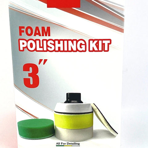 Maxshine 3" Foam Polishing Kit with M14 BackingPlate-Maxshine-Detailing Shed