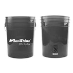 Maxshine Colour Detailing Bucket 20L (Red/Blue/Green/Smoke)-Wash Buckets-Maxshine-20L-Grey-Detailing Shed