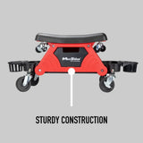 MAXSHINE Modular Detailing Creeper Stool With Soft Cushion-Detailing Stool-Maxshine-Detailing Shed