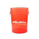 Maxshine Colour Detailing Bucket 20L (Red/Blue)-Wash Buckets-Maxshine-20L-Red-Detailing Shed