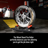 Maxshine Wheel Stand Tyre Roller - for Wheel Coating Cleaning and Polishing-Wheel Stand-Maxshine-Detailing Shed