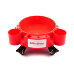 Maxshine Rolling Bucket Dolly Black/Red-Wash Buckets-Maxshine-1x Red-Detailing Shed