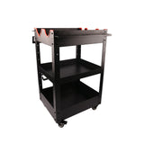 Maxshine Premium Rolling Detailing Cart-Detailing Cart-Maxshine-Painted Steel Cart-Detailing Shed