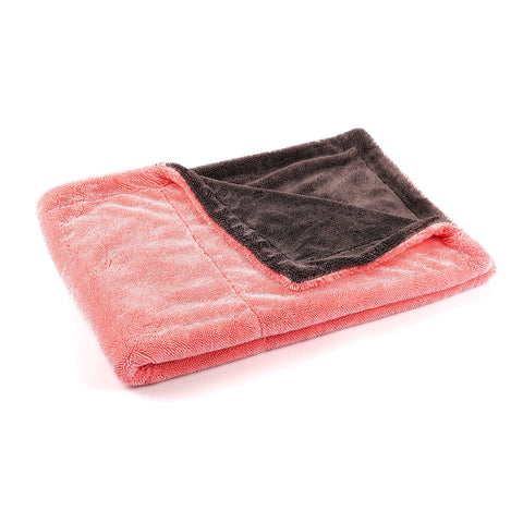 MAXSHINE Colourful PINK Duo Twisted Loop Drying Towel (Medium/Large) 1200GSM-Drying Towel-Maxshine-Pink-Medium 50x60cm - 1200gsm-Detailing Shed