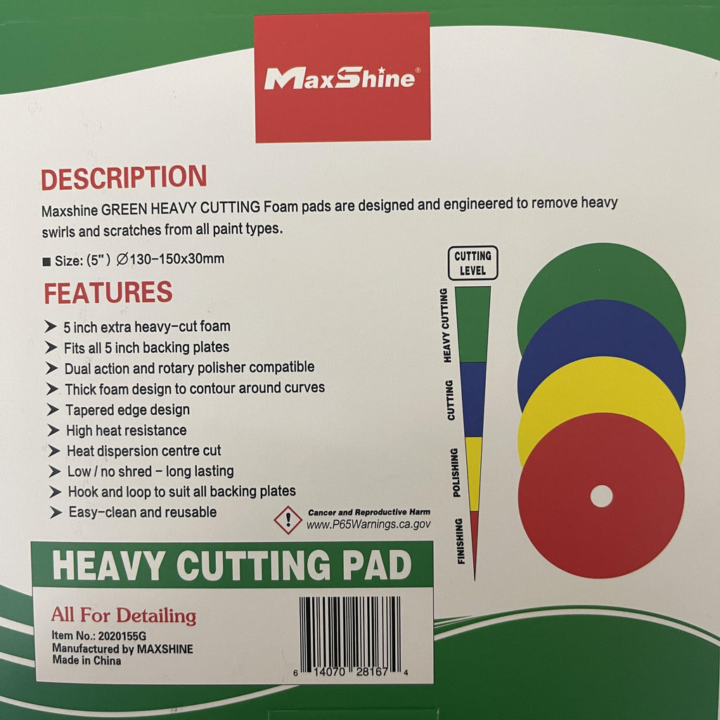 Foam Polishing Pads  Maxshine 5/6 Low Profile